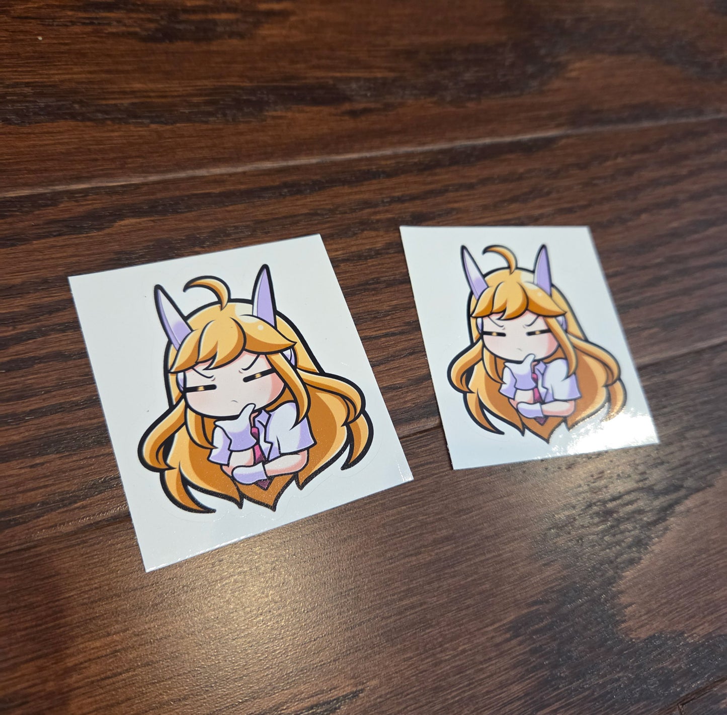 Saffron Thinking Sticker