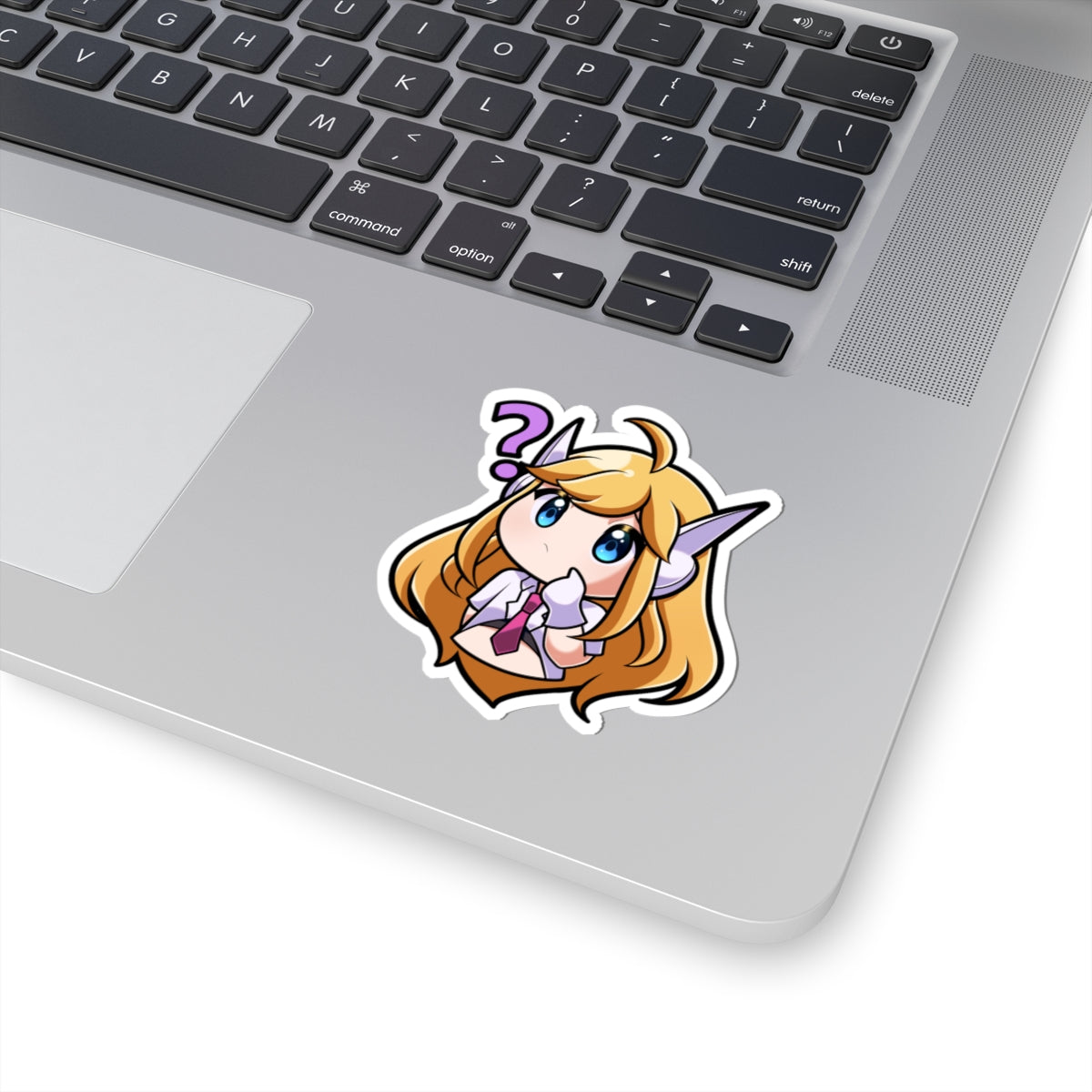 Saffron Confused Sticker