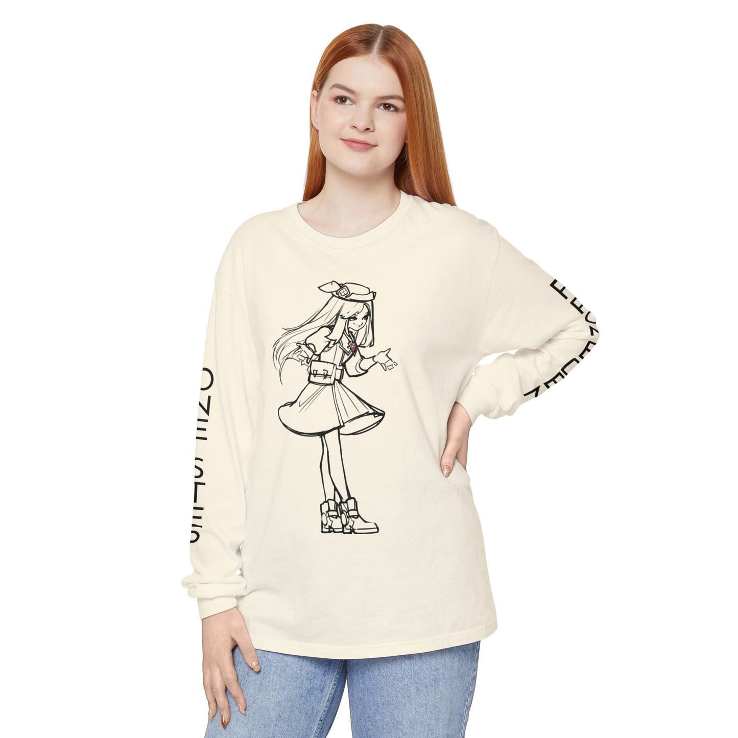 Shopkeeper Sketch Long Sleeve Shirt