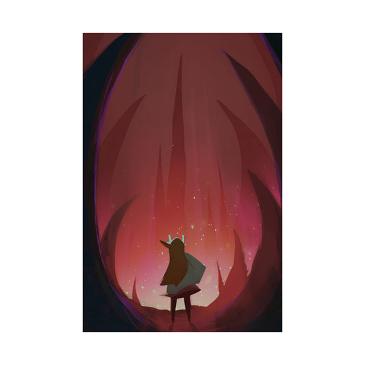 Saffron Inferno Poster