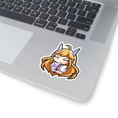 Saffron Thinking Sticker